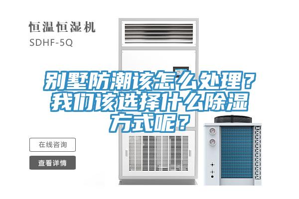 别墅防潮该怎么处理？我们该选择什么除湿方式呢？