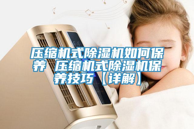 压缩机式除湿机如何保养 压缩机式除湿机保养技巧【详解】