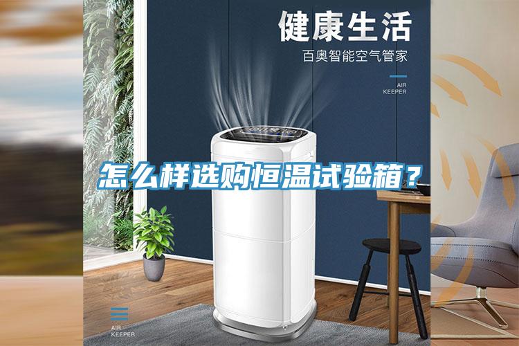 怎么样选购恒温试验箱？