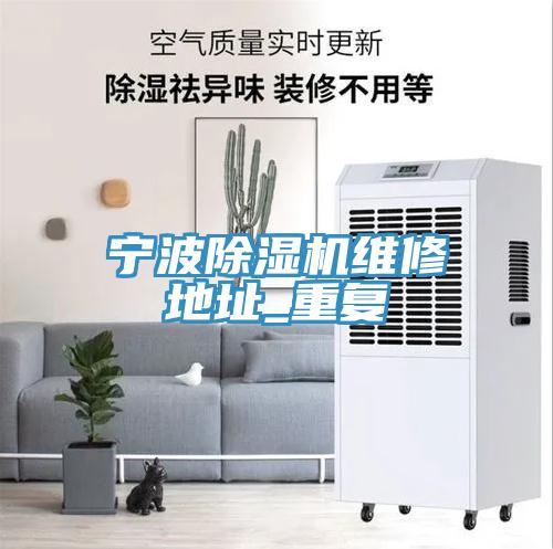 宁波除湿机维修地址_重复