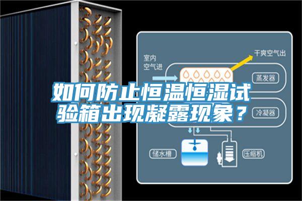 如何防止恒温恒湿试验箱出现凝露现象？