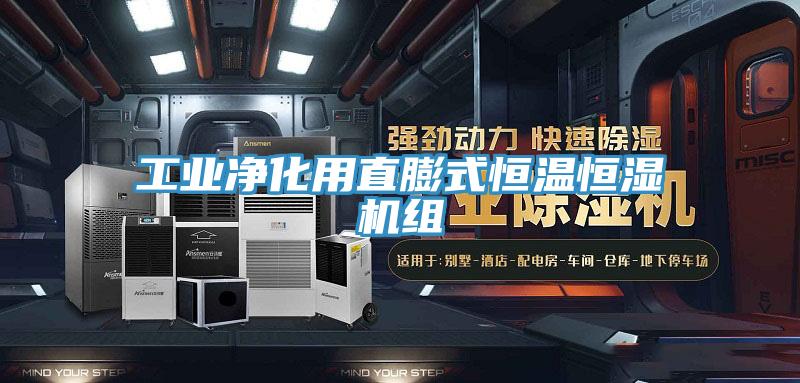 工业净化用直膨式恒温恒湿机组