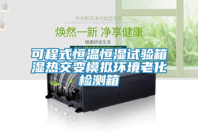 可程式恒温恒湿试验箱湿热交变模拟环境老化检测箱