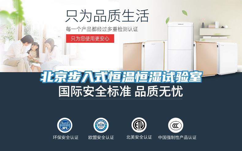 北京步入式恒温恒湿试验室