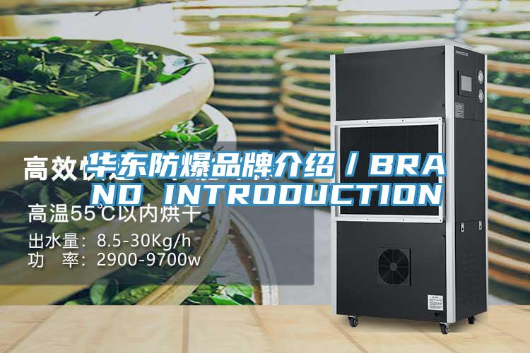 华东防爆品牌介绍／BRAND INTRODUCTION