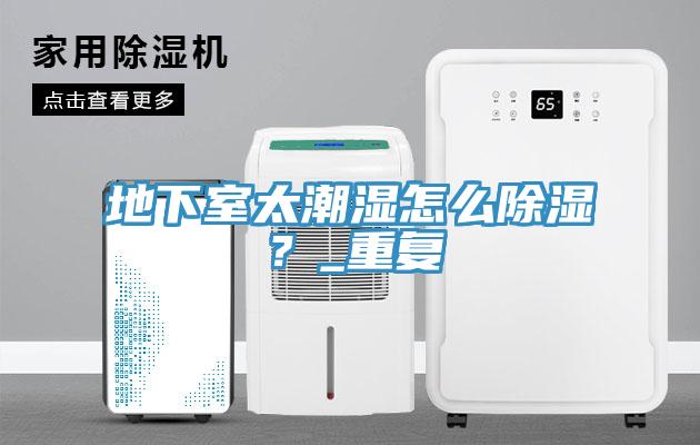 地下室太潮湿怎么除湿？_重复