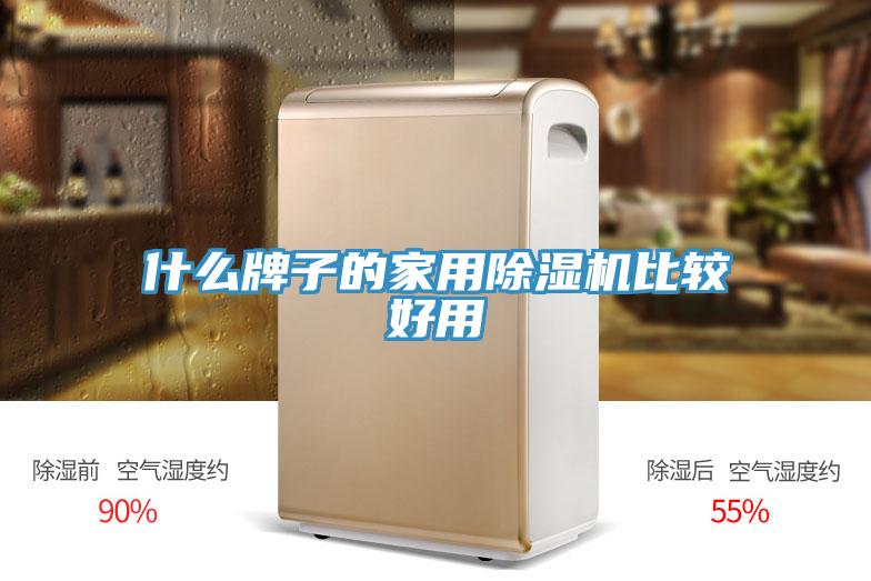 什么牌子的家用除湿机比较好用