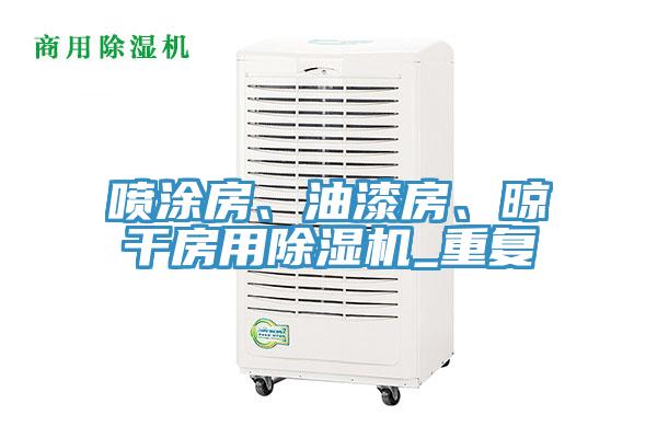 喷涂房、油漆房、晾干房用除湿机_重复