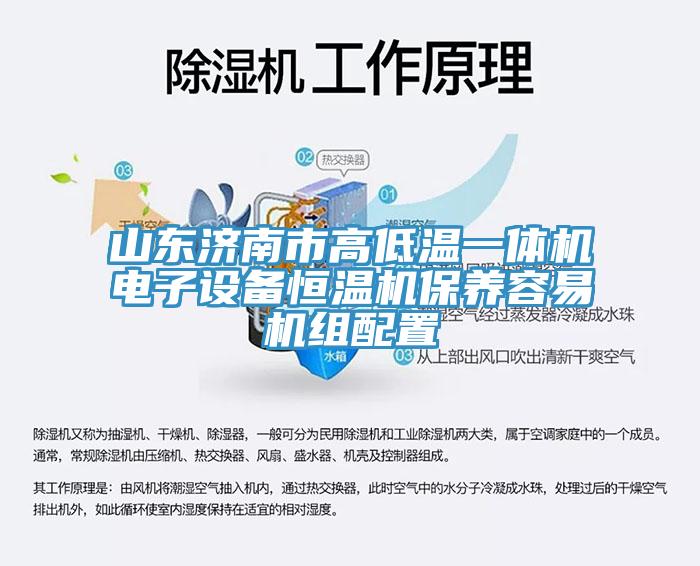 山东济南市高低温一体机电子设备恒温机保养容易机组配置