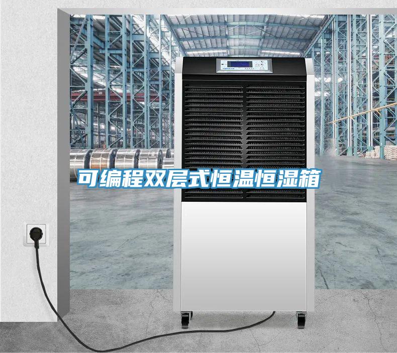 可编程双层式恒温恒湿箱