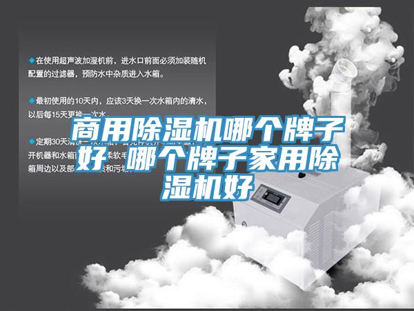 商用除湿机哪个牌子好 哪个牌子家用除湿机好