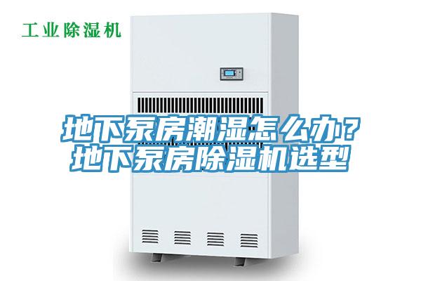 地下泵房潮湿怎么办？地下泵房除湿机选型