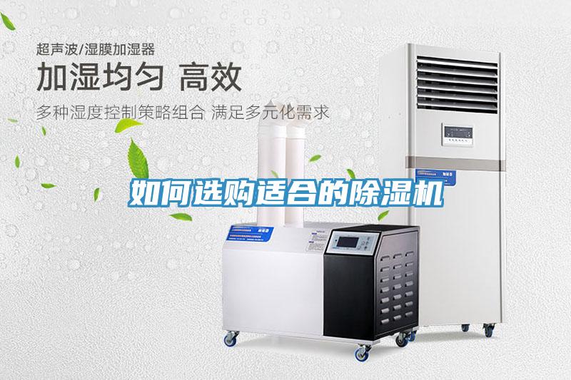 如何选购适合的除湿机