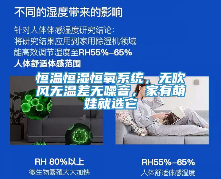 恒温恒湿恒氧系统，无吹风无温差无噪音，家有萌娃就选它