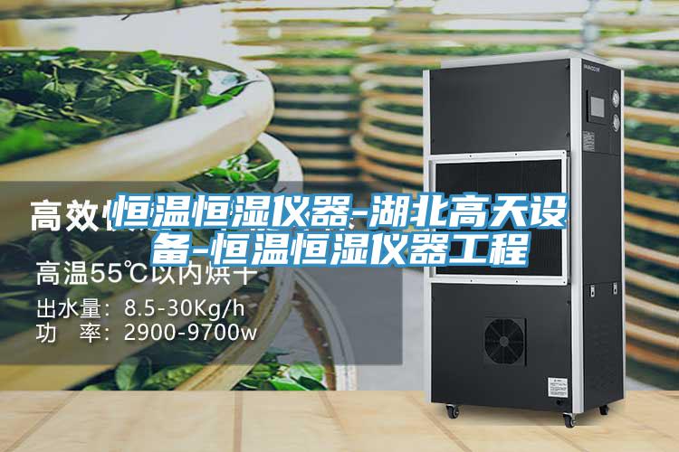 恒温恒湿仪器-湖北高天设备-恒温恒湿仪器工程