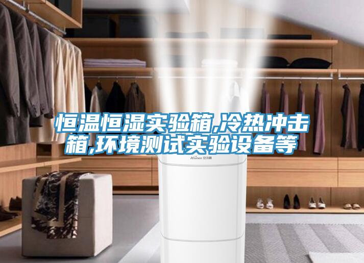 恒温恒湿实验箱,冷热冲击箱,环境测试实验设备等