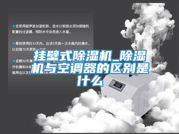 挂壁式除湿机_除湿机与空调器的区别是什么