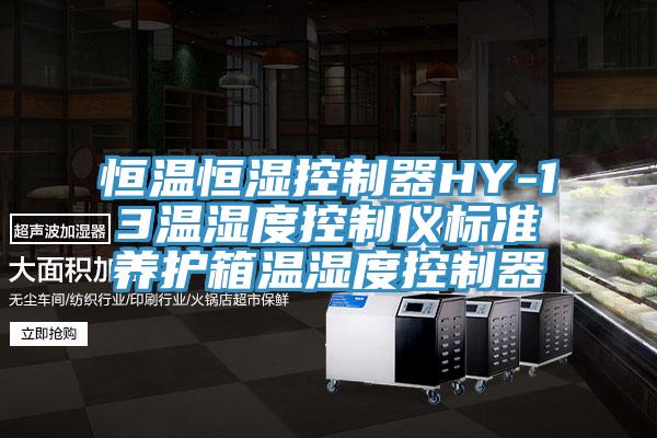恒温恒湿控制器HY-13温湿度控制仪标准养护箱温湿度控制器
