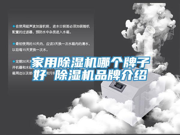 家用除湿机哪个牌子好 除湿机品牌介绍
