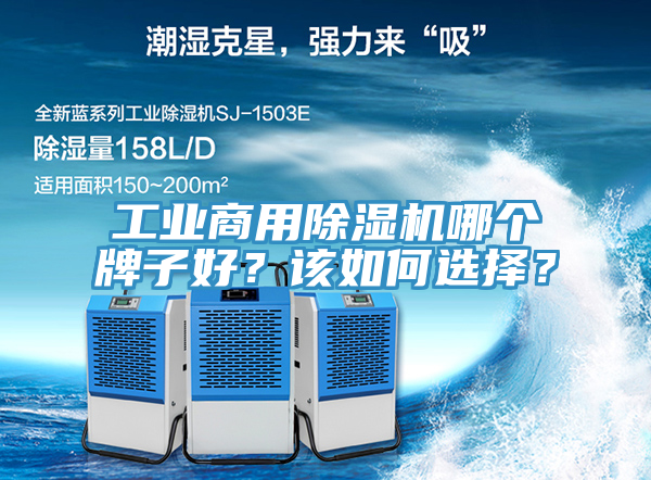 工业商用除湿机哪个牌子好？该如何选择？