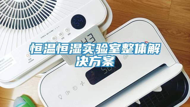 恒温恒湿实验室整体解决方案