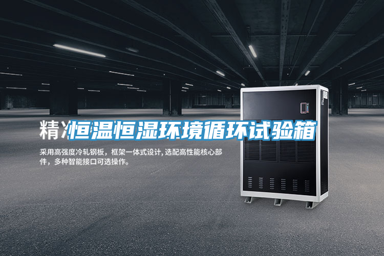 恒温恒湿环境循环试验箱