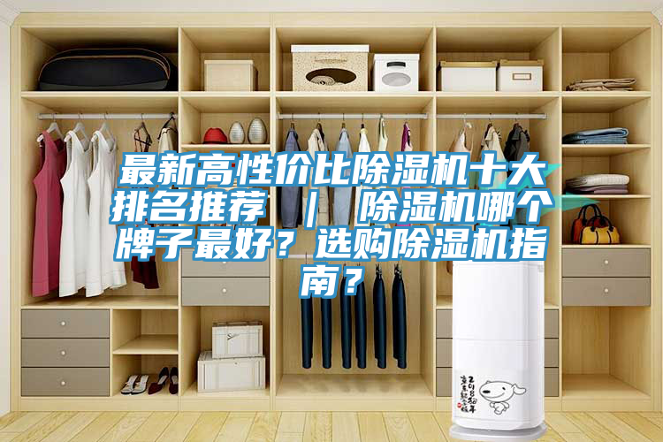 最新高性价比除湿机十大排名推荐 ｜ 除湿机哪个牌子最好？选购除湿机指南？