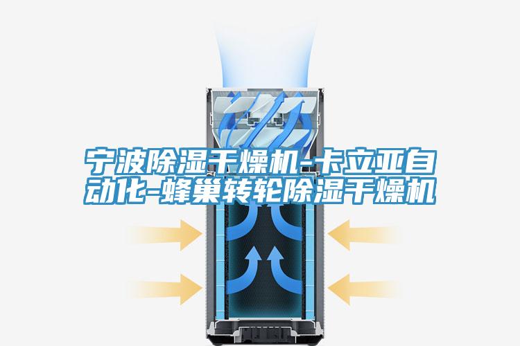 宁波除湿干燥机-卡立亚自动化-蜂巢转轮除湿干燥机