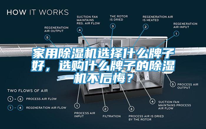 家用除湿机选择什么牌子好，选购什么牌子的除湿机不后悔？