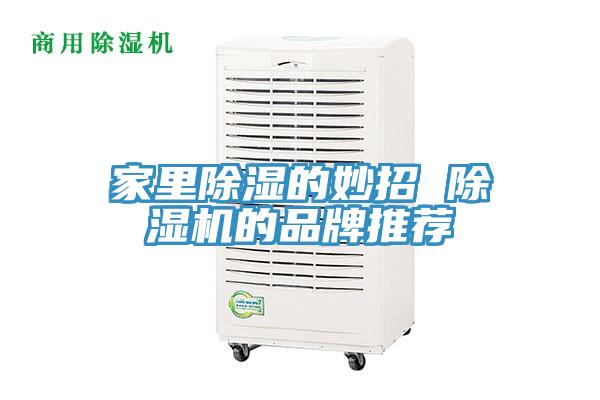 家里除湿的妙招 除湿机的品牌推荐