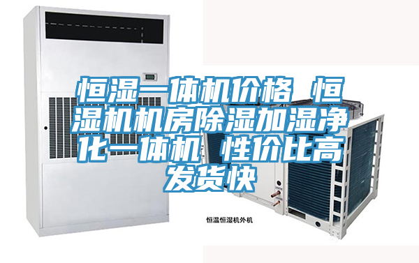 恒湿一体机价格 恒湿机机房除湿加湿净化一体机 性价比高发货快