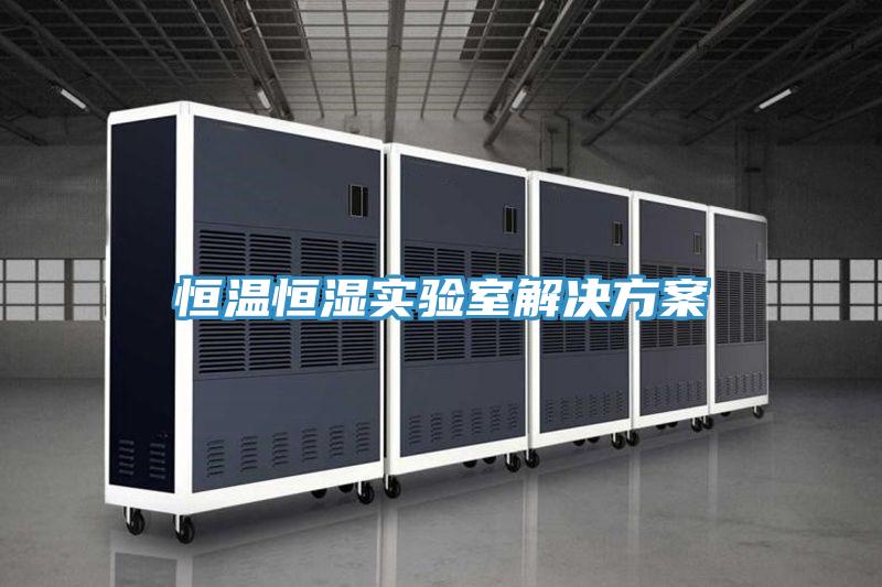 恒温恒湿实验室解决方案