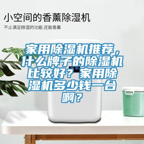 家用除湿机推荐，什么牌子的除湿机比较好？家用除湿机多少钱一台啊？