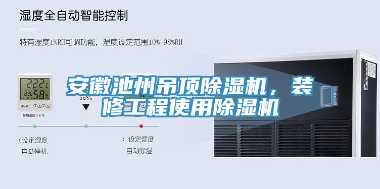 安徽池州吊顶除湿机，装修工程使用除湿机