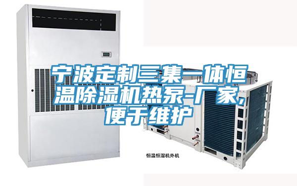 宁波定制三集一体恒温除湿机热泵-厂家,便于维护