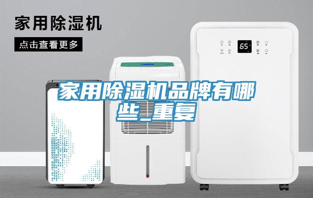家用除湿机品牌有哪些_重复
