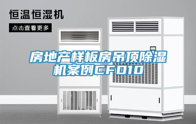 房地产样板房吊顶除湿机案例CFD10