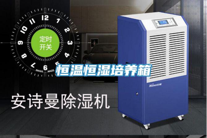 恒温恒湿培养箱