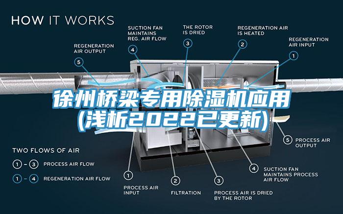 徐州桥梁专用除湿机应用(浅析2022已更新)