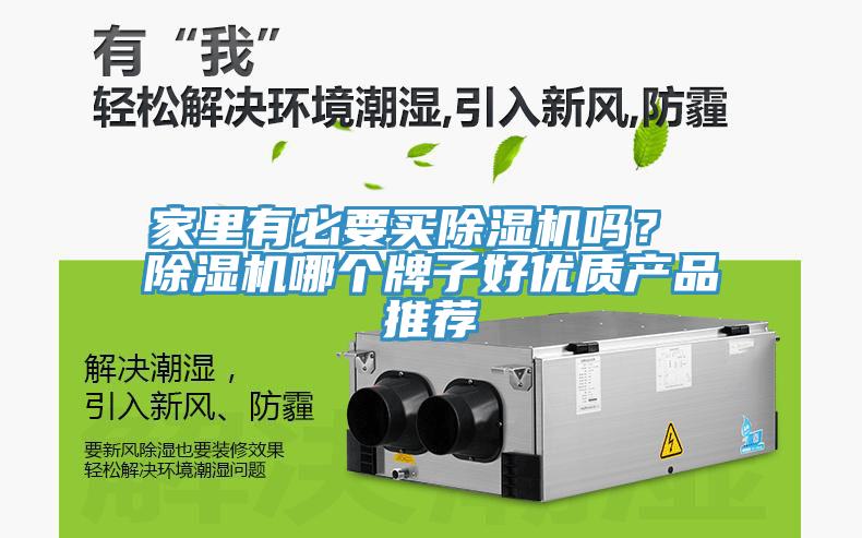 家里有必要买除湿机吗？ 除湿机哪个牌子好优质产品推荐