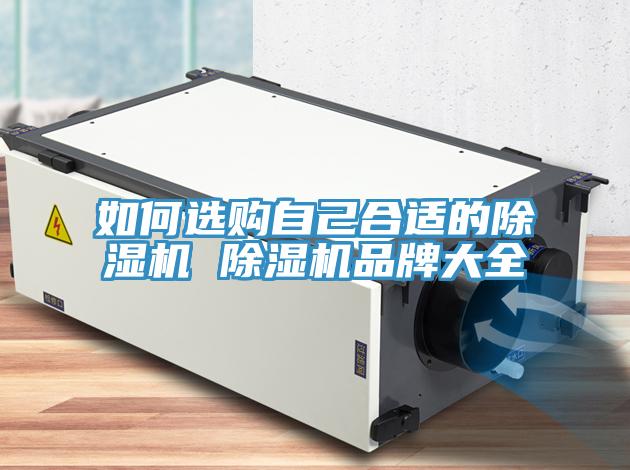 如何选购自己合适的除湿机 除湿机品牌大全