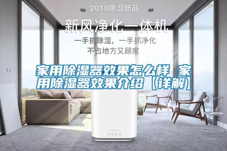 家用除湿器效果怎么样 家用除湿器效果介绍【详解】