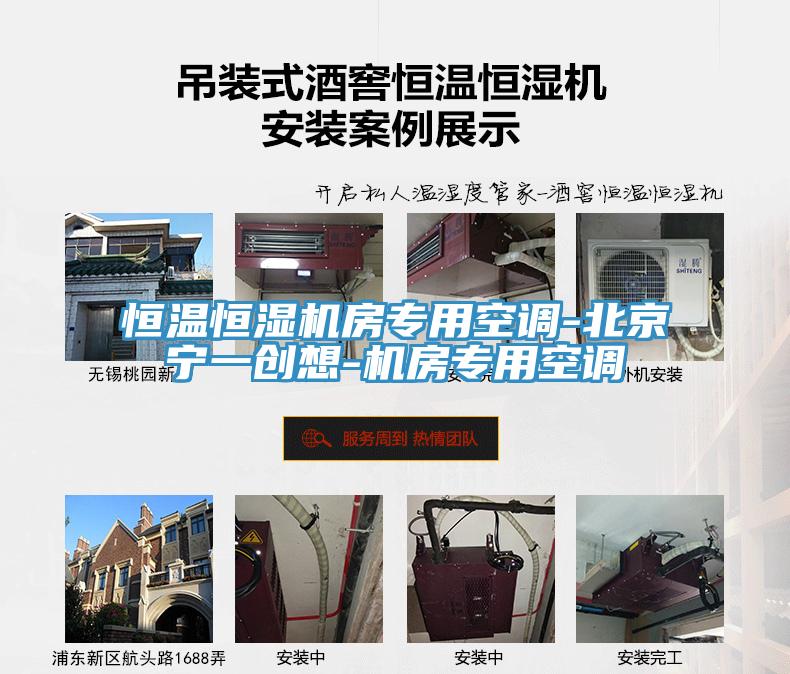 恒温恒湿机房专用空调-北京宁一创想-机房专用空调