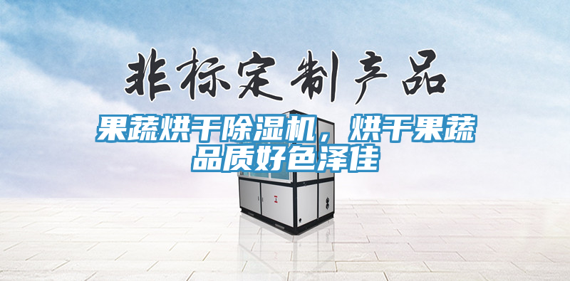 果蔬烘干除湿机，烘干果蔬品质好色泽佳
