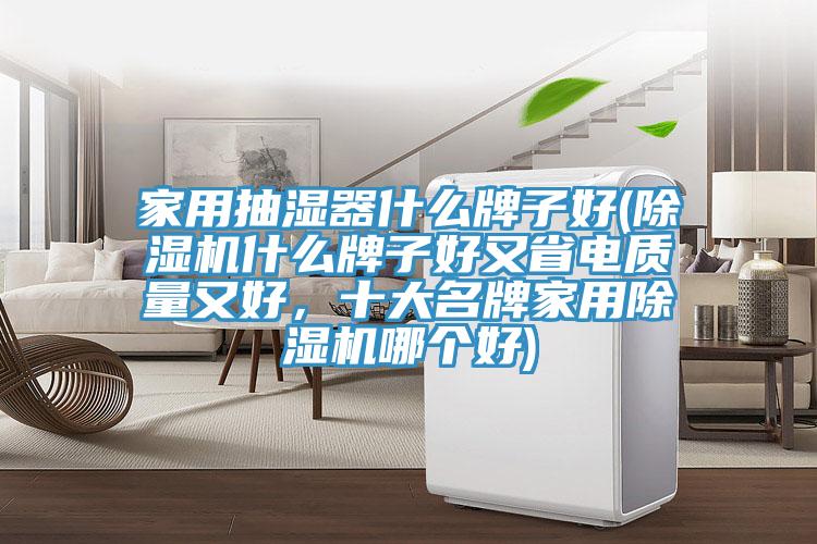 家用抽湿器什么牌子好(除湿机什么牌子好又省电质量又好，十大名牌家用除湿机哪个好)