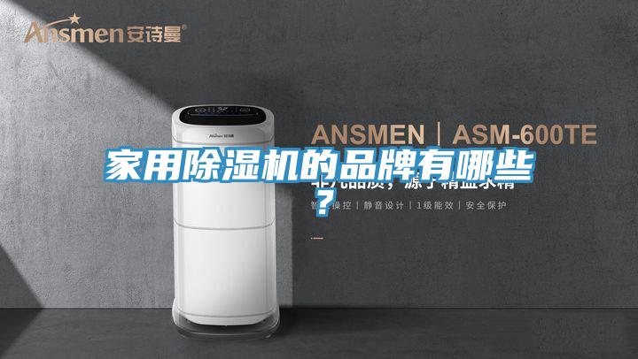 家用除湿机的品牌有哪些？