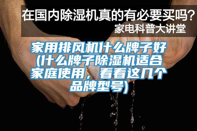 家用排风机什么牌子好(什么牌子除湿机适合家庭使用，看看这几个品牌型号)