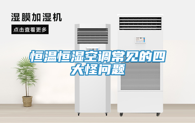 恒温恒湿空调常见的四大怪问题