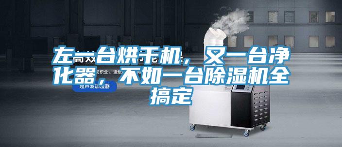 左一台烘干机，又一台净化器，不如一台除湿机全搞定