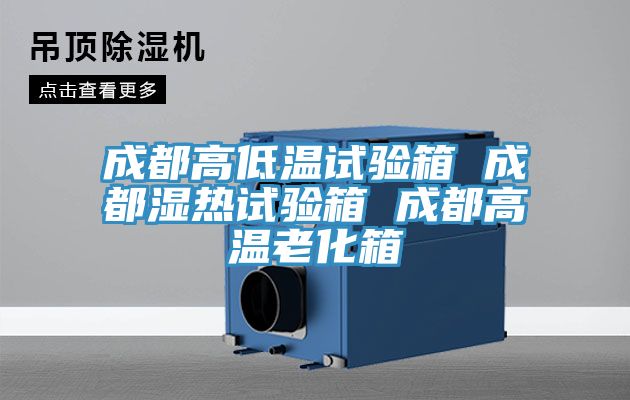 成都高低温试验箱 成都湿热试验箱 成都高温老化箱